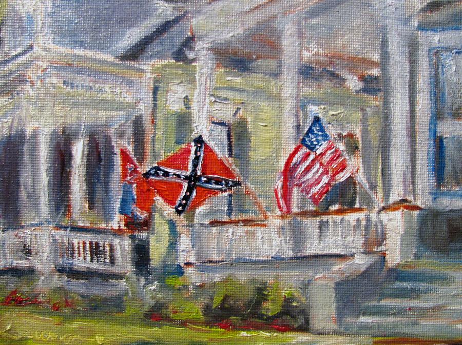 A Southern Home Painting by Susan Elizabeth Jones