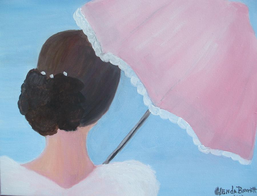 Original Painting - A Southern Stroll by Glenda Barrett Original Painting - A Southern Stroll by Glenda Barrett