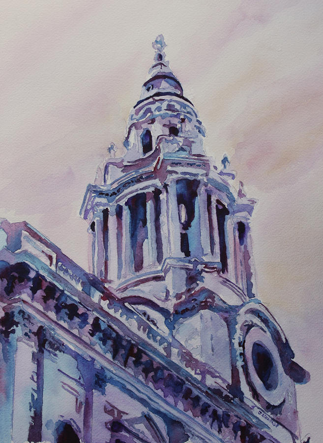 A Spire of Saint Pauls Painting by Jenny Armitage