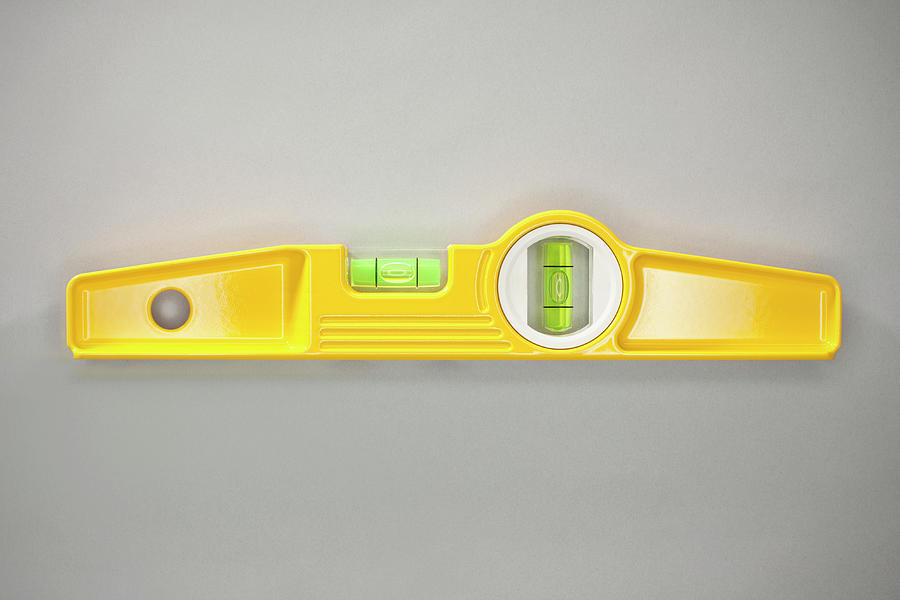 A Spirit Level Photograph by Larry Washburn