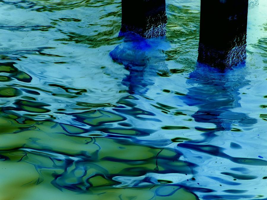 A Splash Of Blue Photograph by Florene Welebny