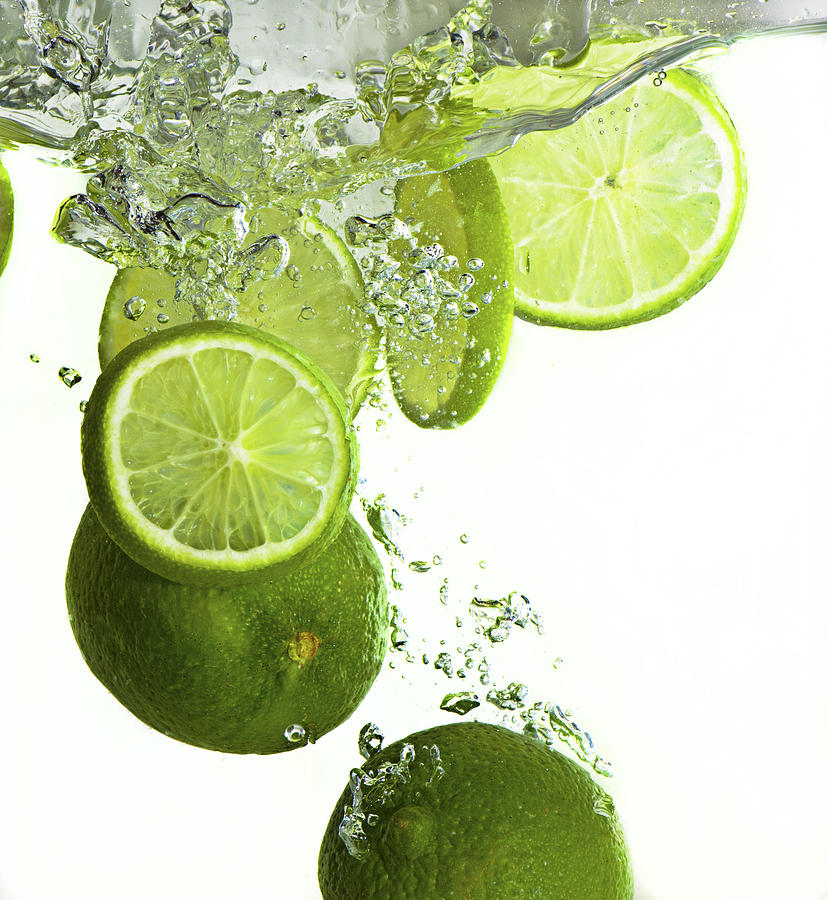 A Splash of Lime Photograph by Sandra Parlow