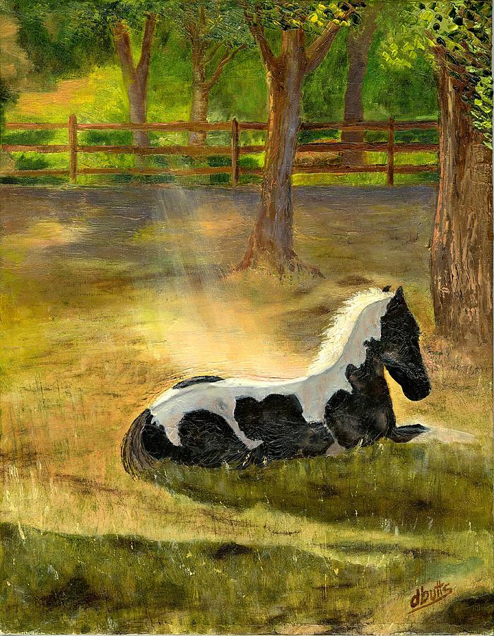 A Spot in the Sun Painting by Deborah Butts