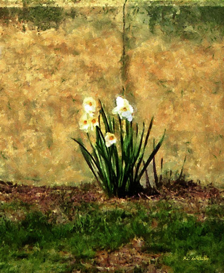 A Spot of Spring Painting by RC DeWinter