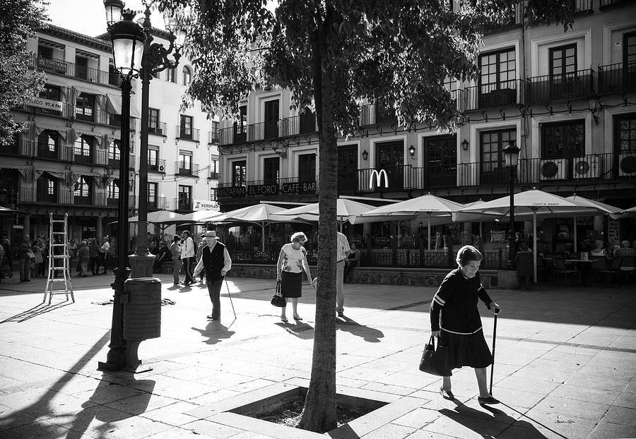 A Square in Toledo, Spain Photograph by Madeline Ellis
