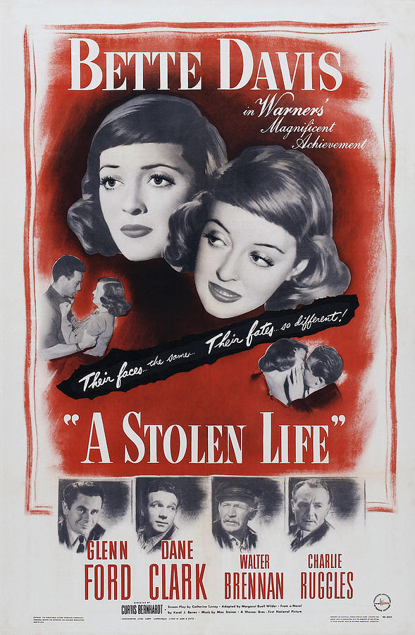 A Stolen Life, Us Poster, Bette Davis Photograph by Everett - Fine Art ...