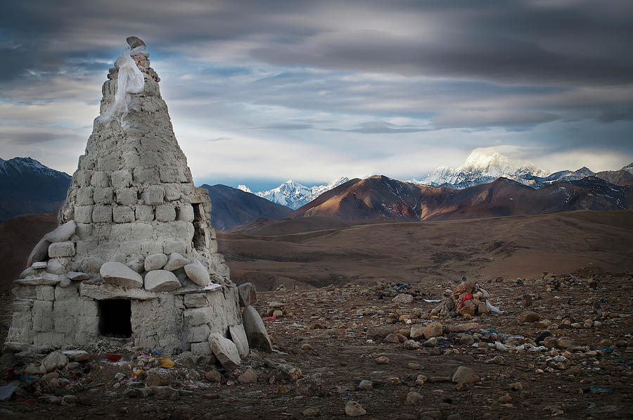 A Stone Conical Structure On A Barren Photograph by Alex Adams / Design Pics