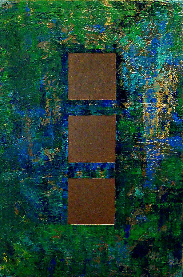 Abstract Painting - A Study in Geometry IV by Jay Strong Abstract Painting - A Study in Geometry IV by Jay Strong