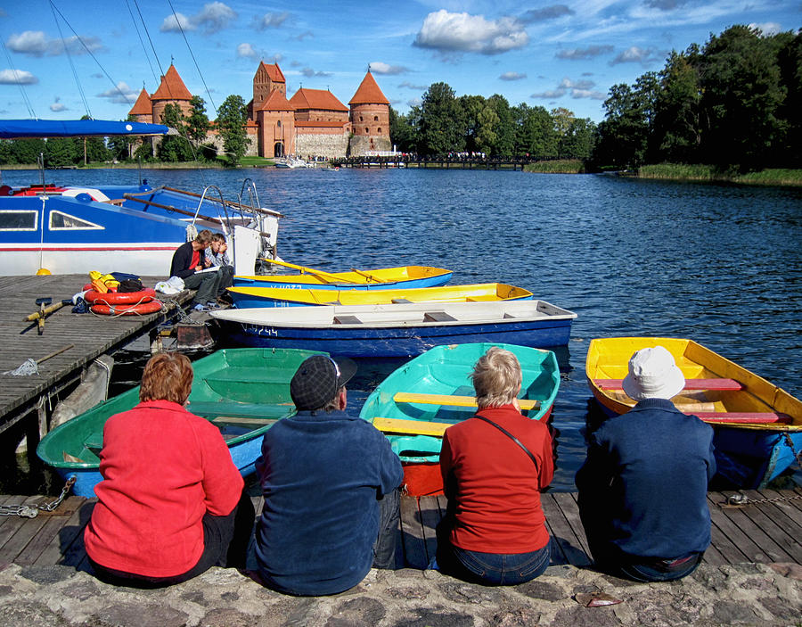 A Summer Day at Trakai Castle Lithuania Photograph by Mary Lee Dereske