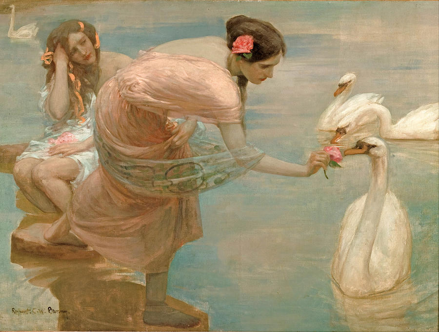 A summer morning Painting by Rupert Bunny