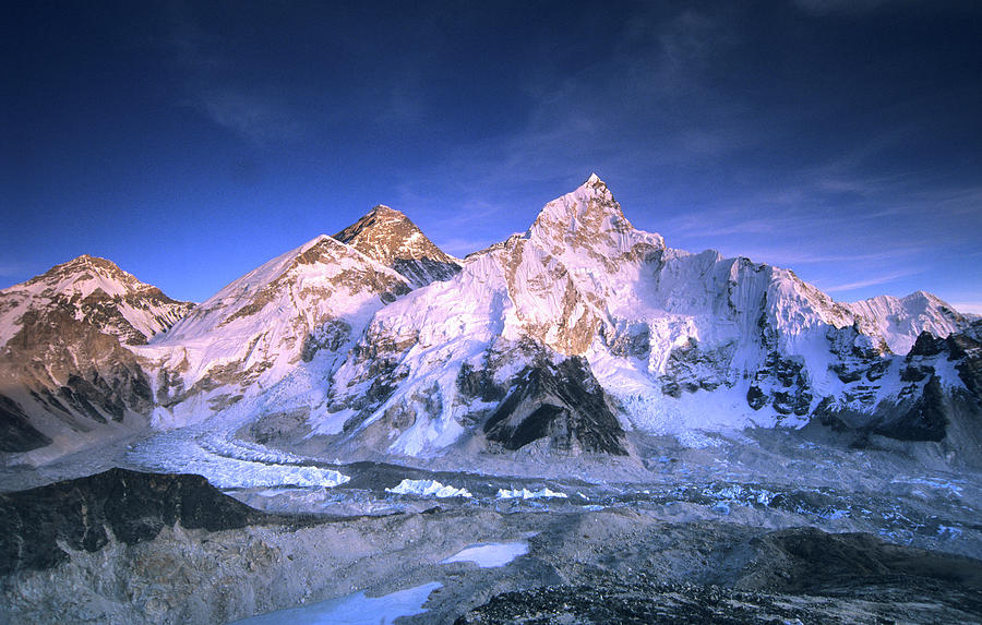 view from mount everest