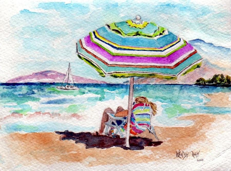 A Sweet Day in Maui Painting by Wendy Ray