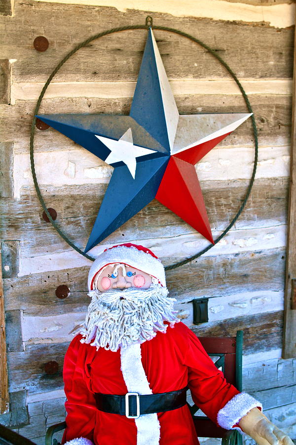 A Texas Christmas card Photograph by John Babis