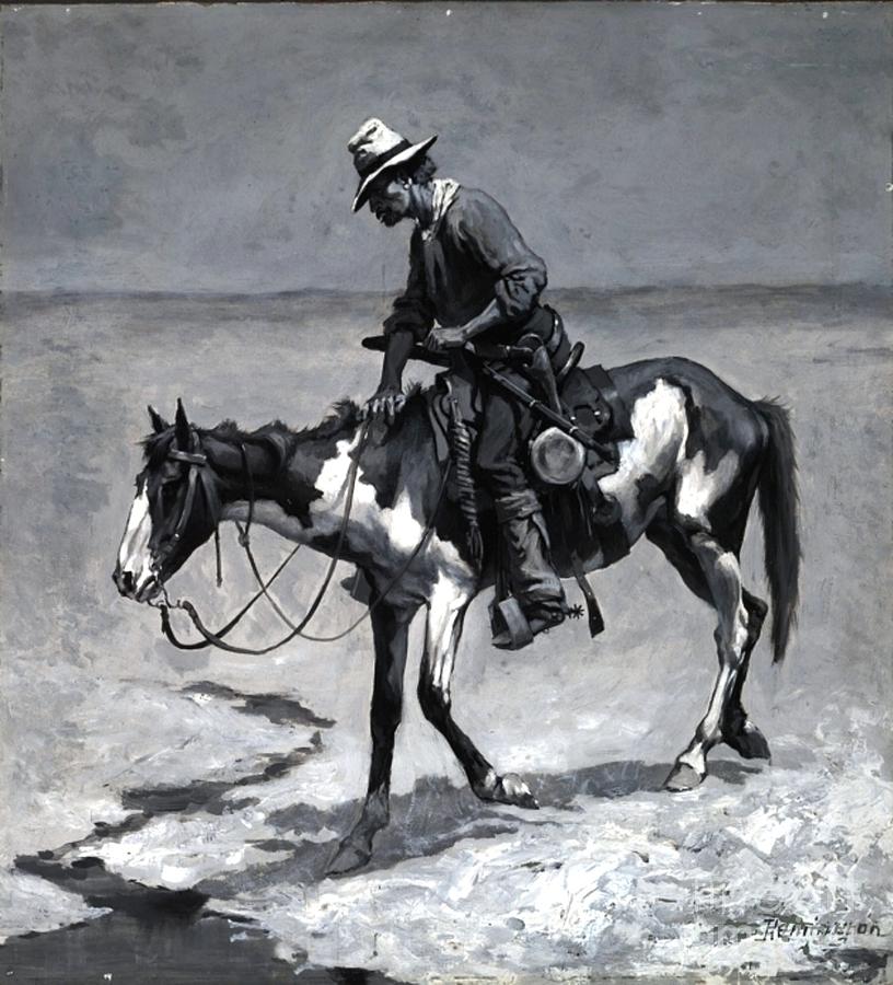 A Texas Pony Painting by Thea Recuerdo