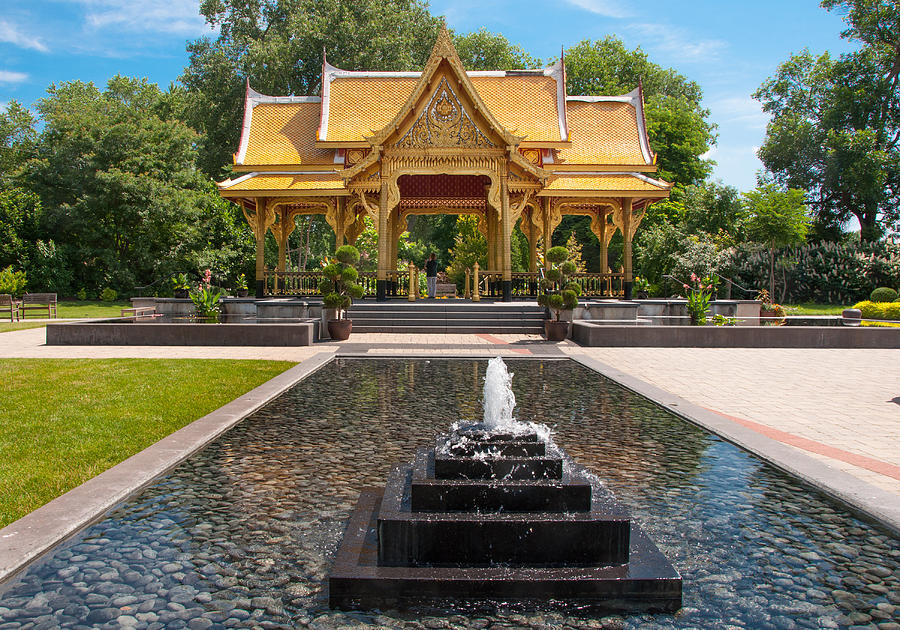 A Thai Pavilion Photograph by Gerald DeBoer
