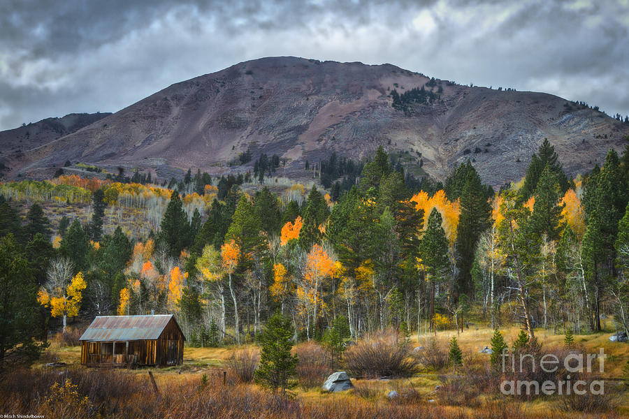 Cabin Photograph - A Time To Remember by Mitch Shindelbower