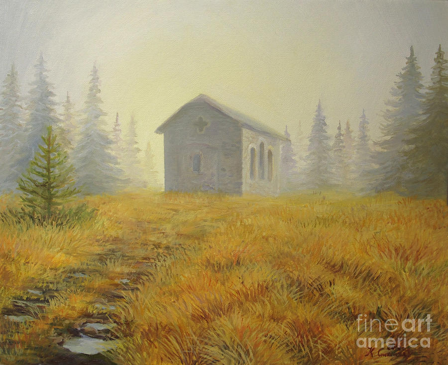Fall Painting - A Touch of Faith by Kiril Stanchev