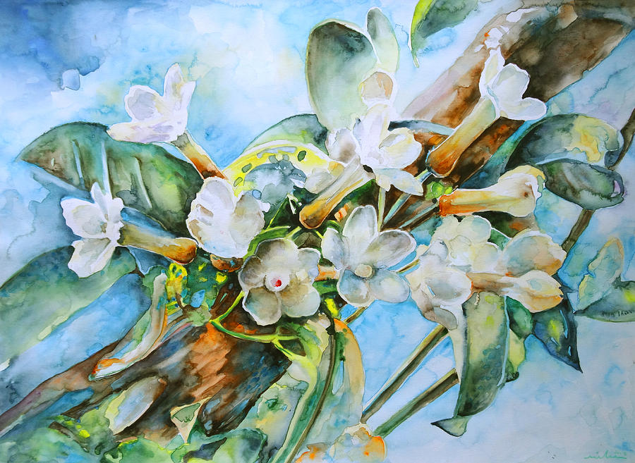 A Touch of Spring Painting by Miki De Goodaboom