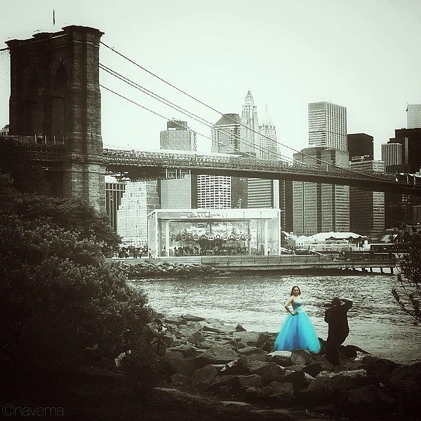 New York City Photograph - A Touch Of Turquoise by Natasha Marco