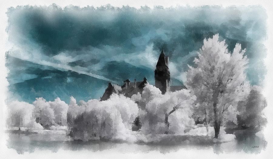 A Touch Of Winter Painting by Maciek Froncisz