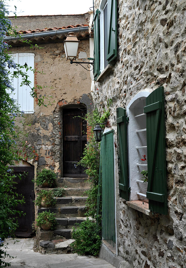 A Town In Provence France Photograph