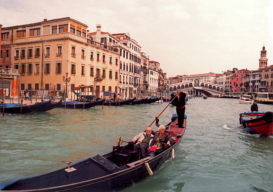 Venice Series - A Trip to Remember #1 Photograph by Suzanne Gaff