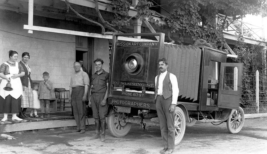 A Truck Camera Photograph by Underwood Archives
