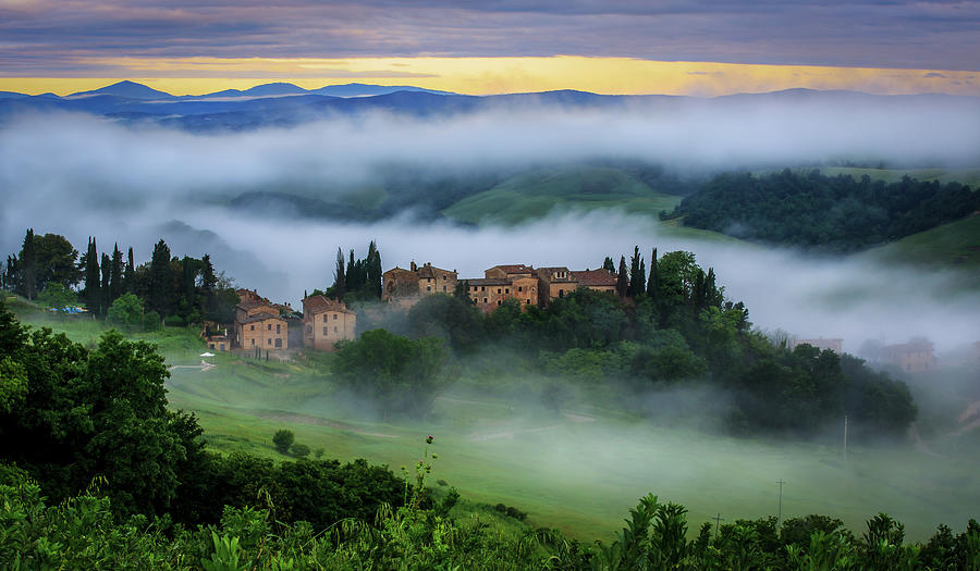 A Tuscan Morning, Italy Photograph by Kim Petersen Photography