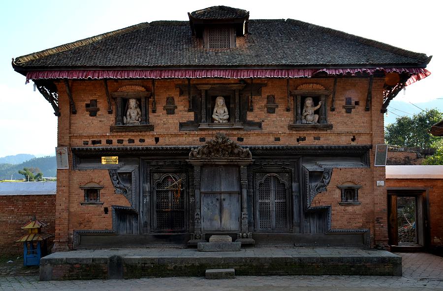 A Typical Newari House Photograph By Rajendra Shrestha Fine Art America