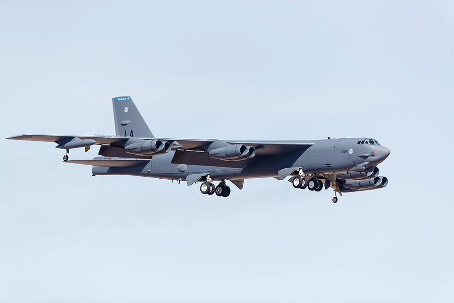 Transportation Photograph - A U.s. Air Force B-52h Stratofortress by Rob Edgcumbe