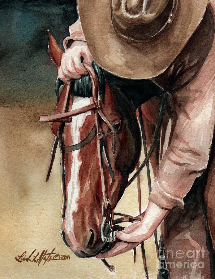 A Useful Horse Painting by Linda L Martin