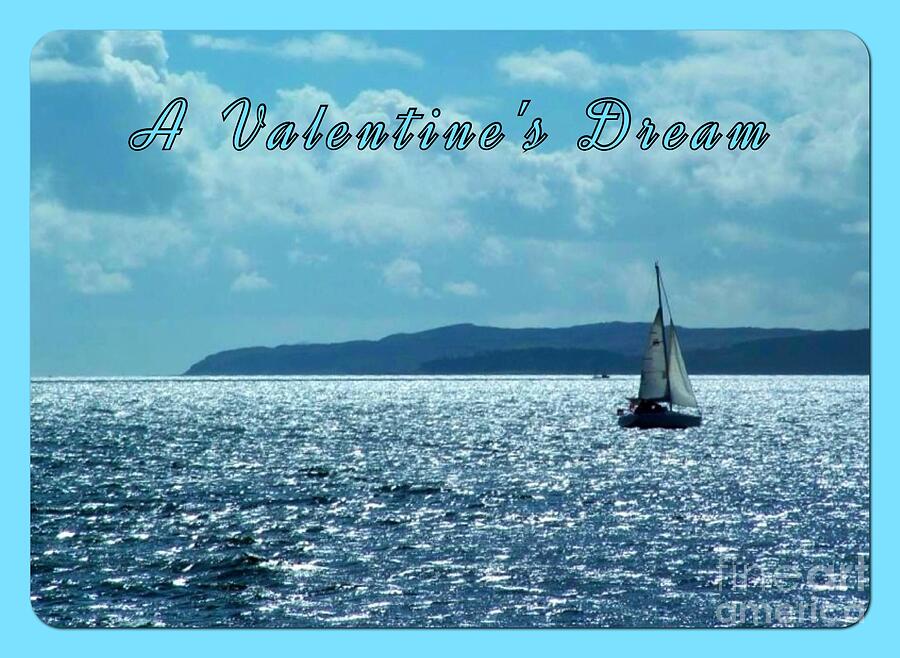 Boat Photograph - A Valentines Dream by Joan-Violet Stretch