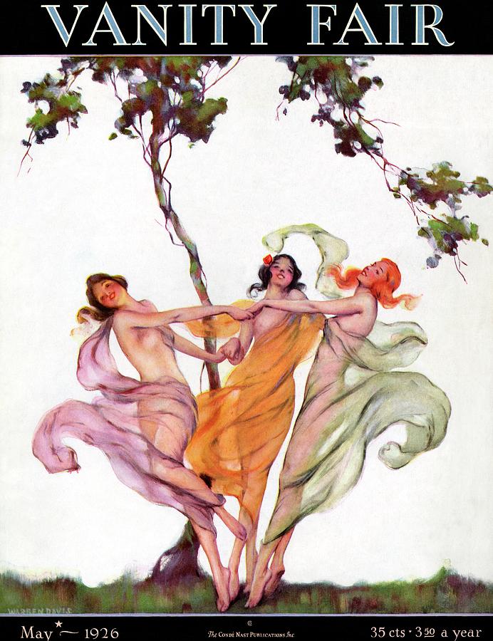 A Vanity Fair Cover Of Nymphs Photograph by Warren Davis