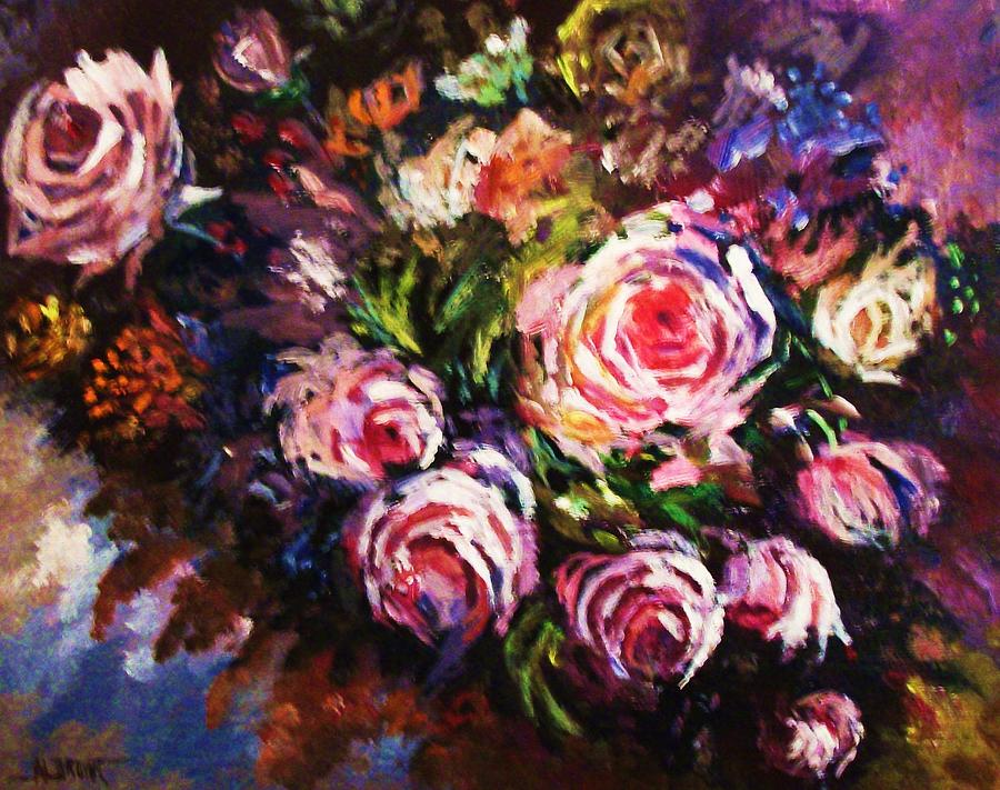 A summer Bouquet Painting by Al Brown