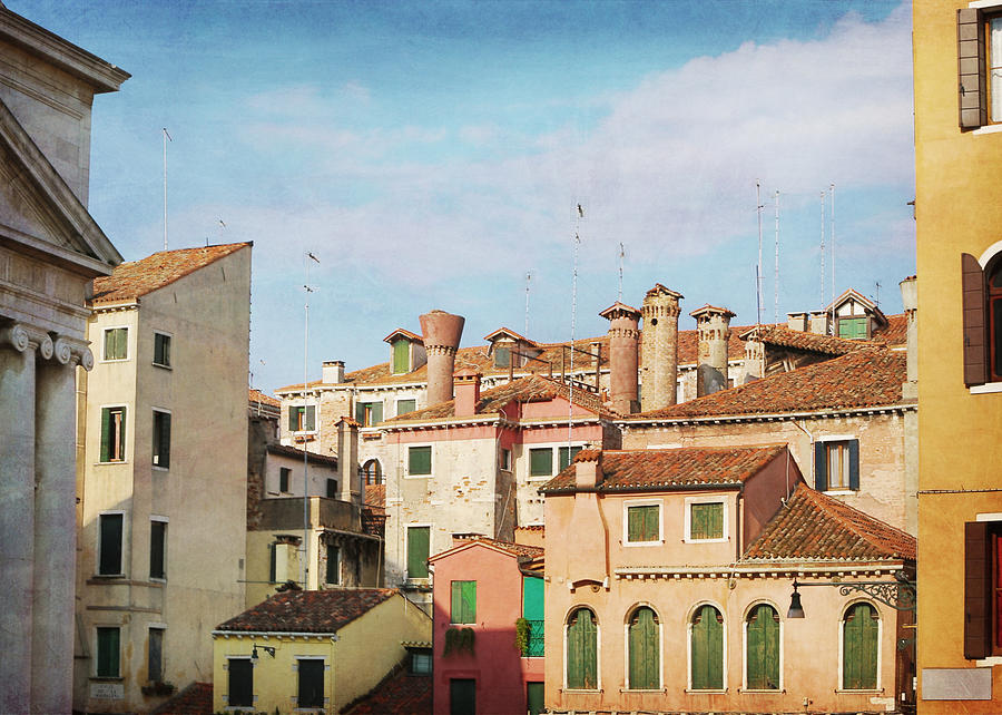 A Venetian View Photograph by Brooke T Ryan