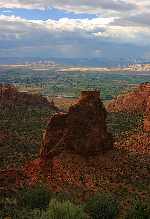 A view from Colorado National Monument Photograph by Daniel Woodrum