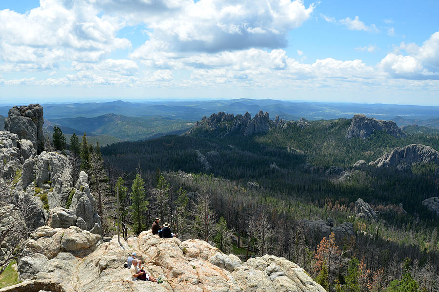 A View from Harney Peak Photograph by Greni Graph