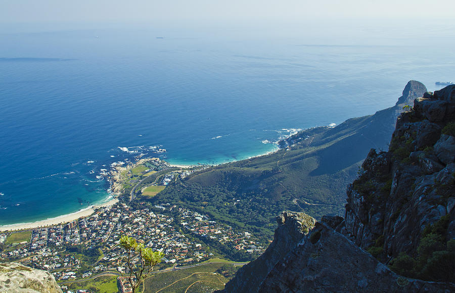 A view from Table Mountain Photograph by John Stuart Webbstock