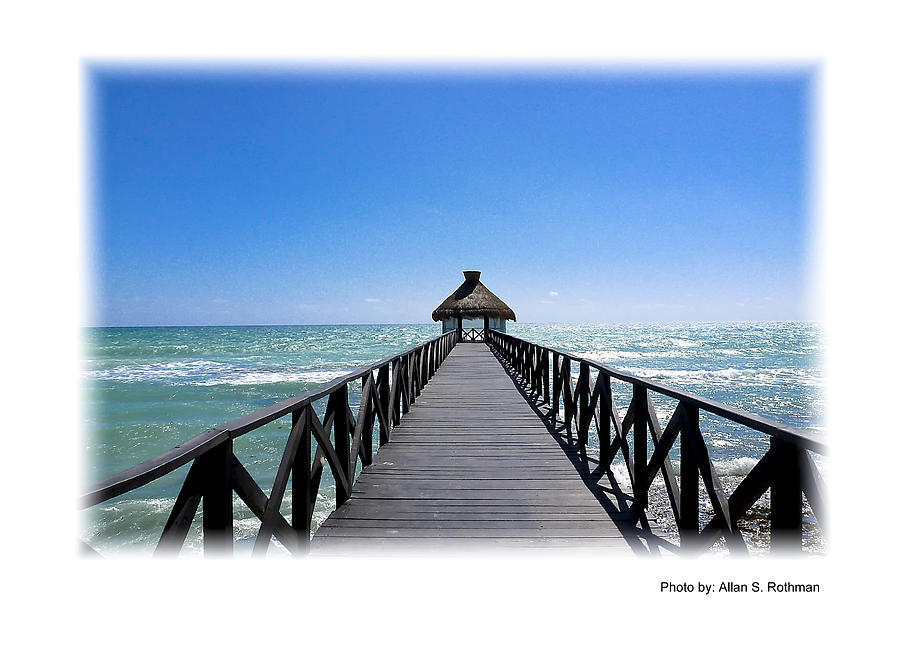 A view from the pier Photograph by Allan Rothman