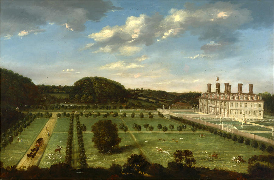 A View of Bayhall Pembury Kent Painting by Jan Siberechts