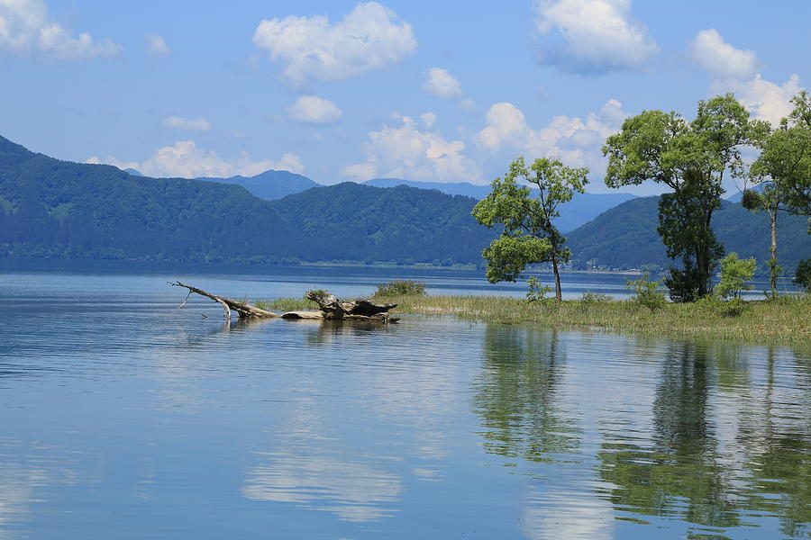 A View Of Lake Tazawa Photograph by Michio1975