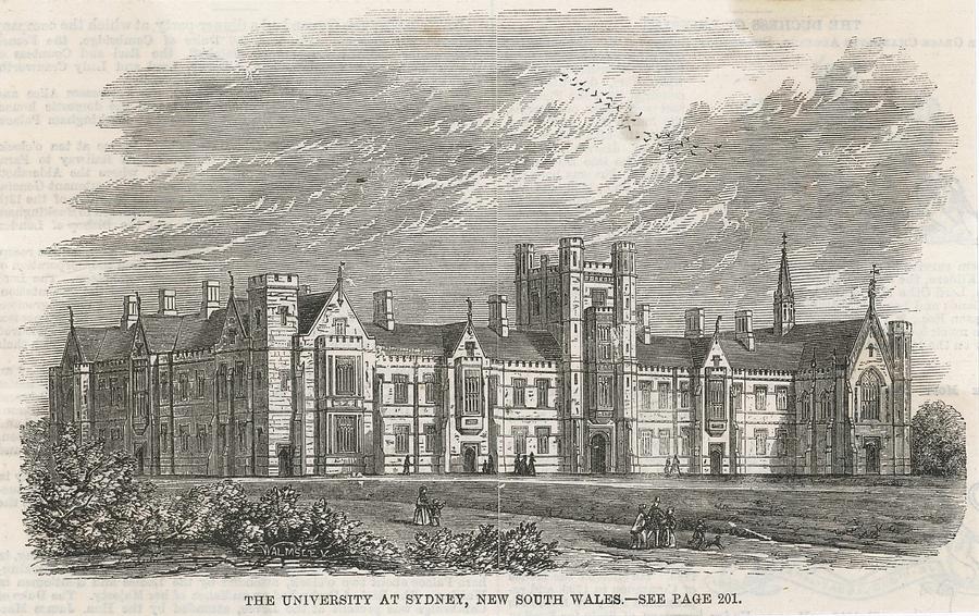 A View Of Sydney University, Founded by Illustrated London News Ltd/Mar