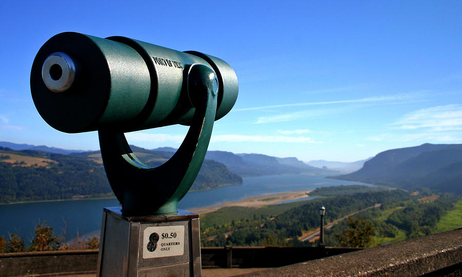 A View of the Columbia River Valley Photograph by Daniel Woodrum