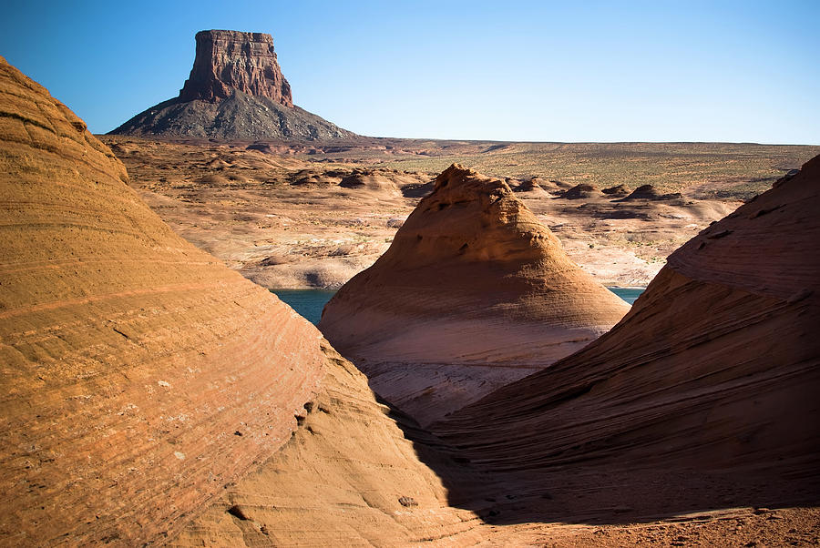 A View Of Tower Butte From Labyrinth Photograph by Lmk Photography