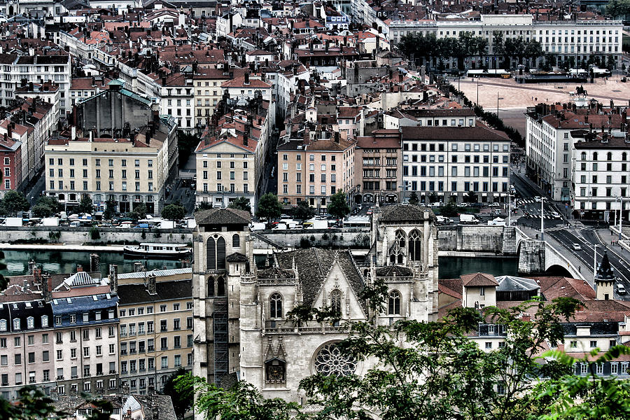 A view of Vienne France Photograph by Tom Prendergast