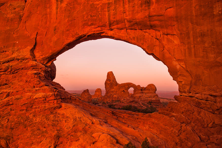 Arches National Park Photograph - A View Through the North Window  by Gregory Ballos