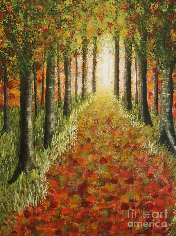 A Walk In Serenity Painting by Tim Townsend