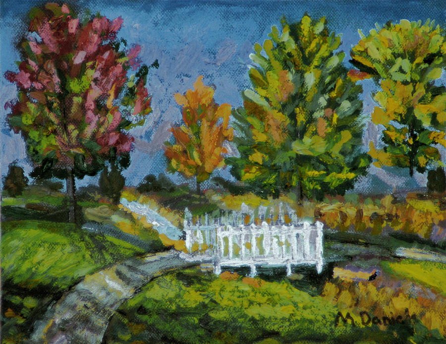 A Walk In The Park Painting by Michael Daniels