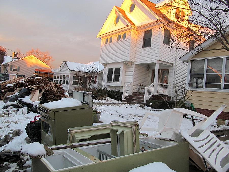 A week after Hurricane Sandy Photograph by Melinda Saminski