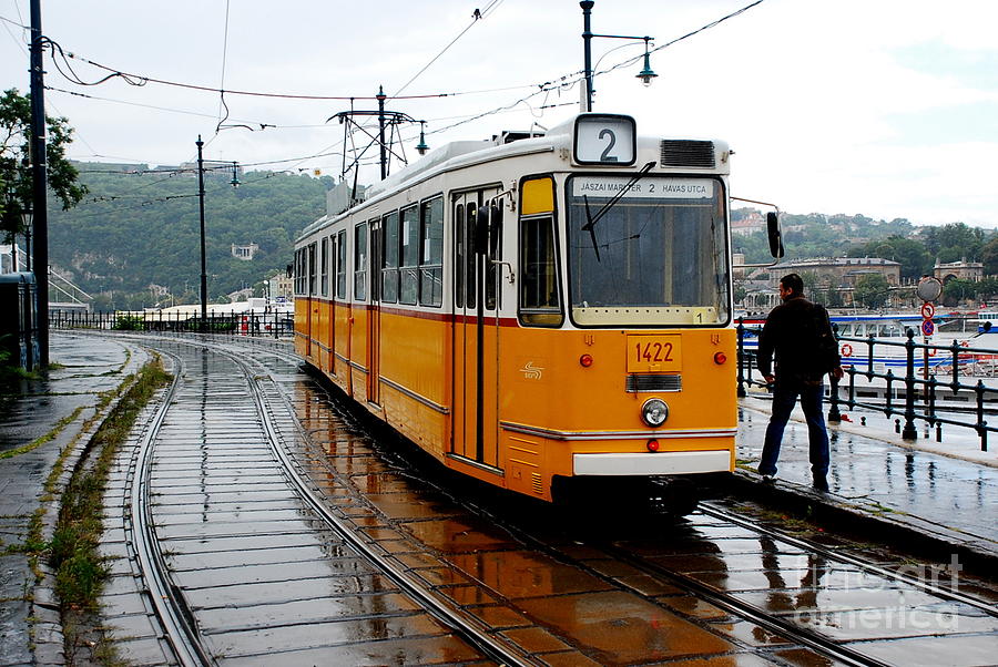 A wet day in Budapest Photograph by Joe Cashin